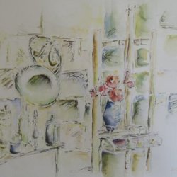 אקוורל צבע מים