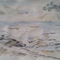 אקוורל צבע מים