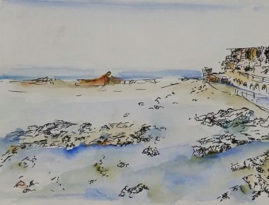 אקוורל צבע מים