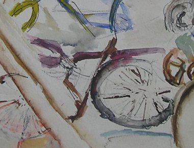 אקוורל צבע מים