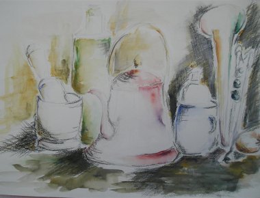 אקוורל צבע מים